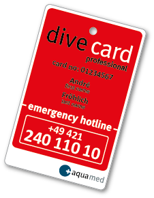 Dive Card Professional